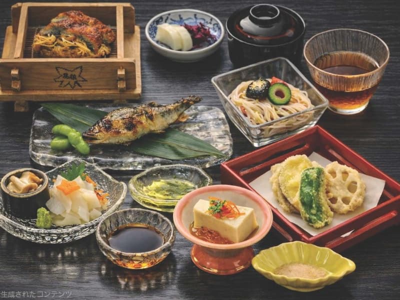【お料理： 夏限定（6月～8月）】
川風