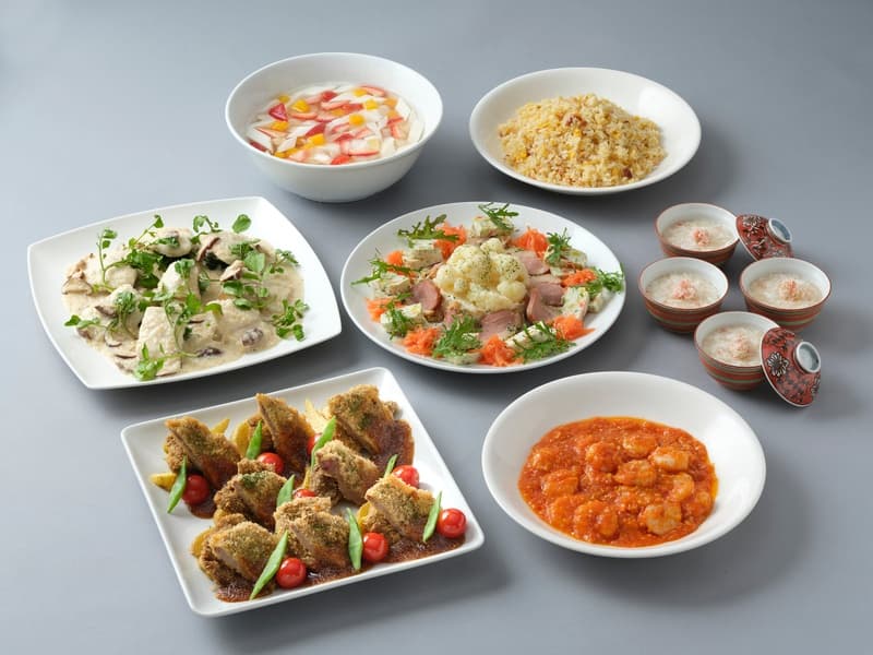 冬宴会／西洋料理＆中国料理お手軽コース
(￥6,500／※日〜木限定)