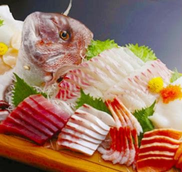 大量舟盛り