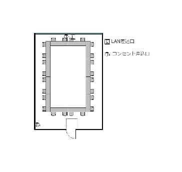 ロの字 : 最大24名