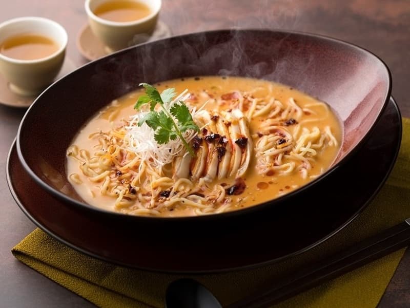よだれ鶏の担々麺