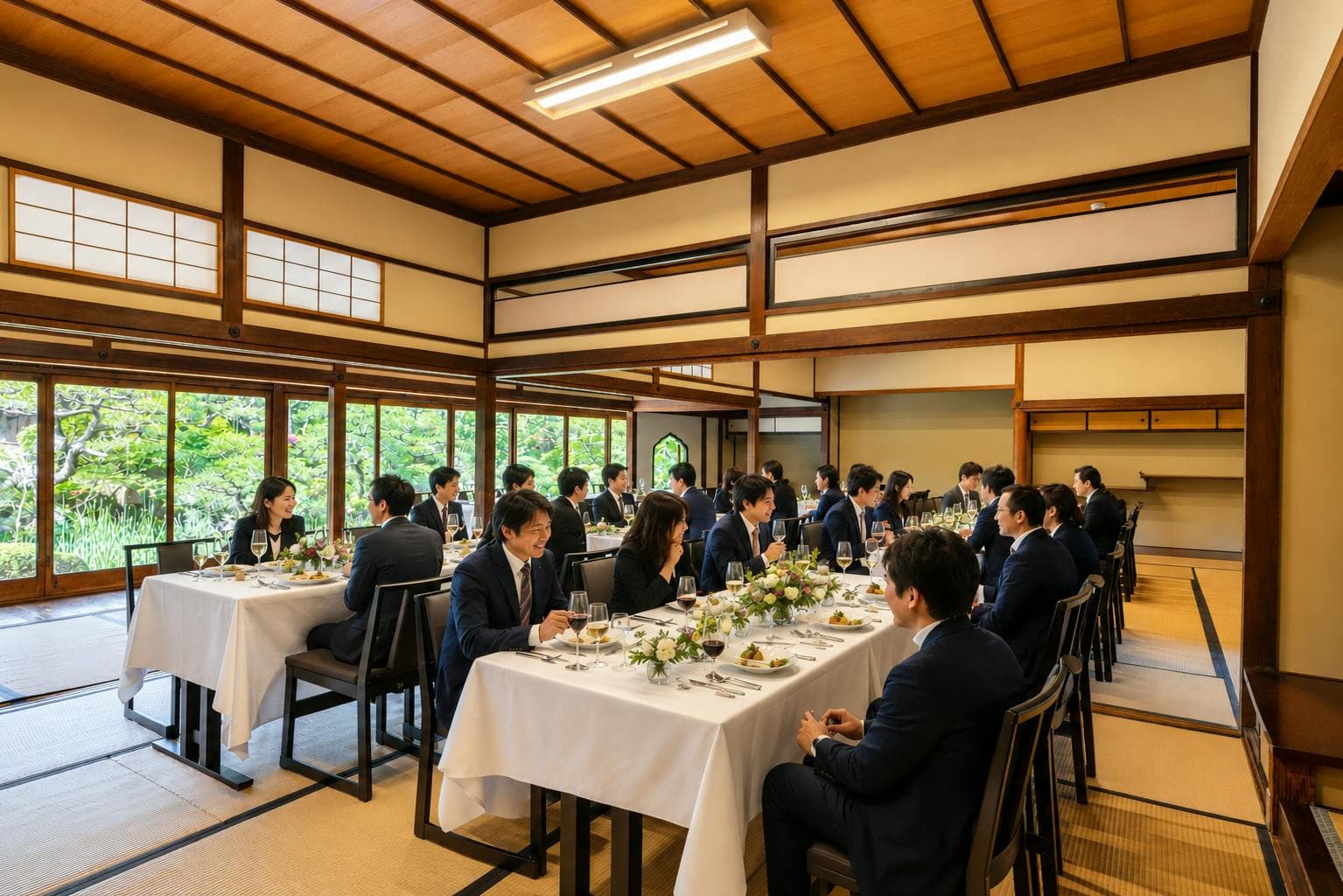 忘新年会などの季節宴会から、周年記念など節目を祝う大切なイベントまで。