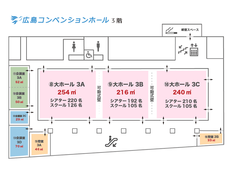 3階　フロアマップ