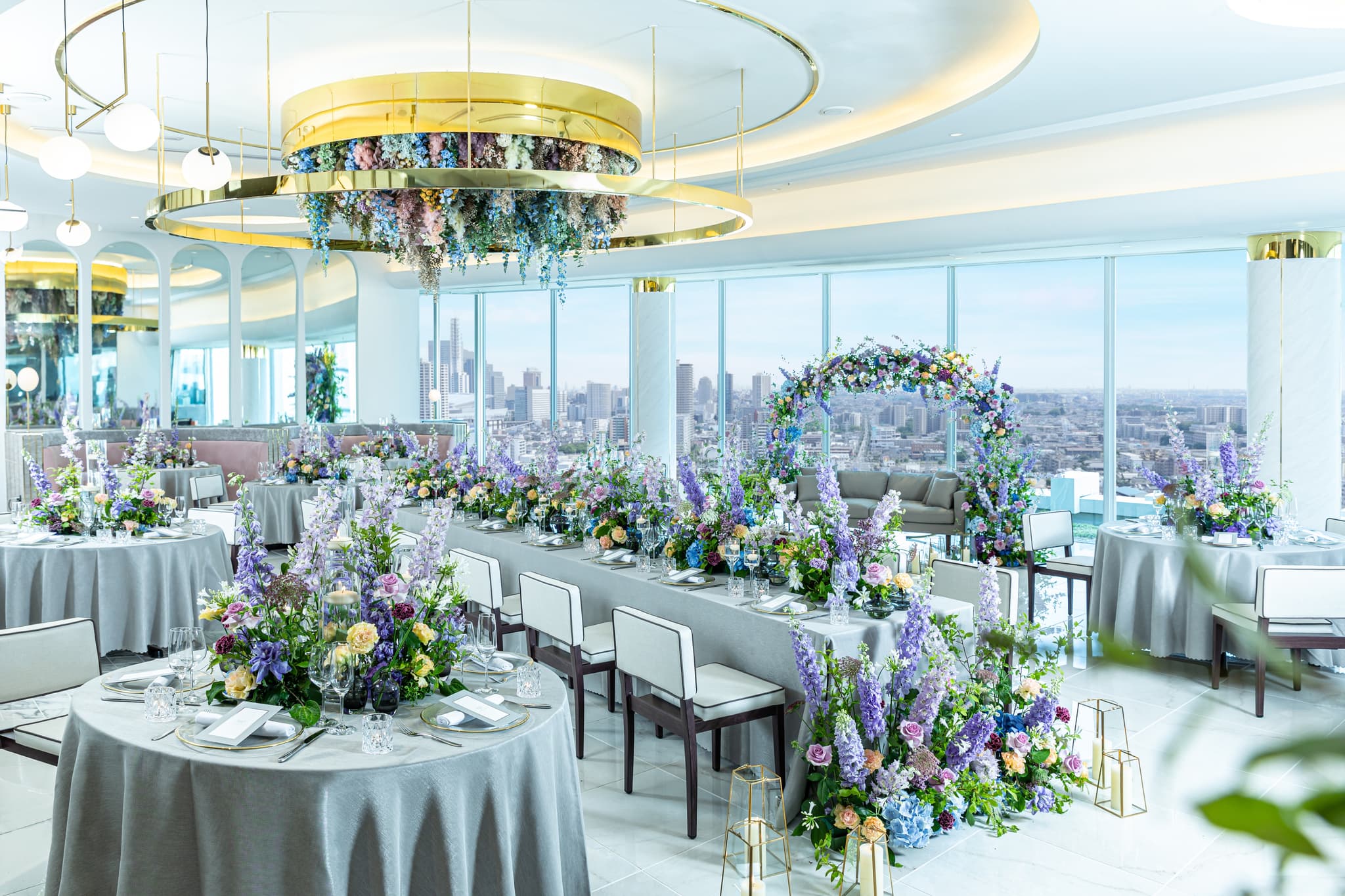 【MAINDINING】183.14㎡/55.5坪
■着席～100名様
■立食～150名様