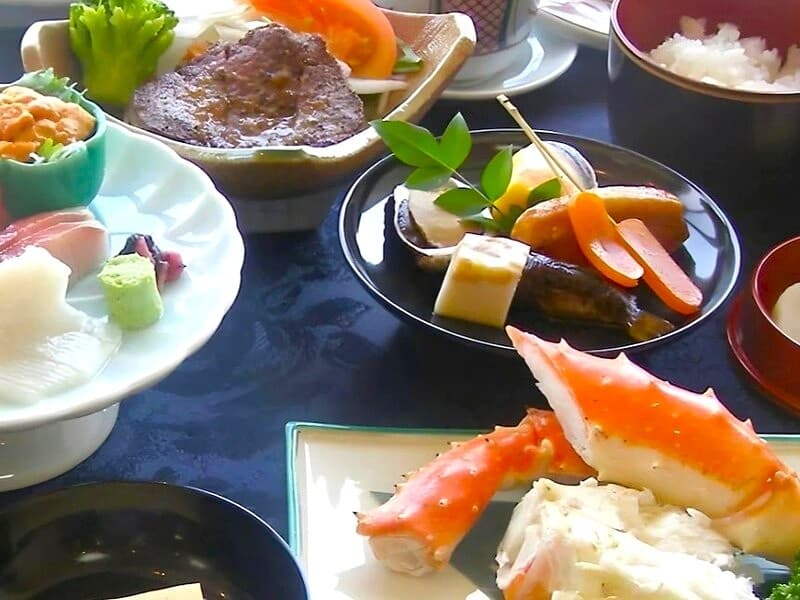【お料理】
日本料理コースの一例