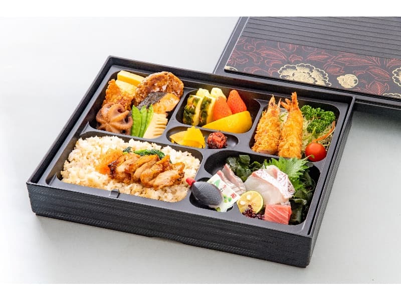 松華堂弁当2,500円（事前のご注文が必要です。）
※写真はイメージです。
