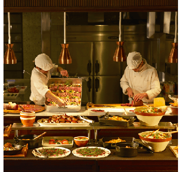 ■Buffe
オープンキッチンでのBuffePartyをお楽しみくださいませ。