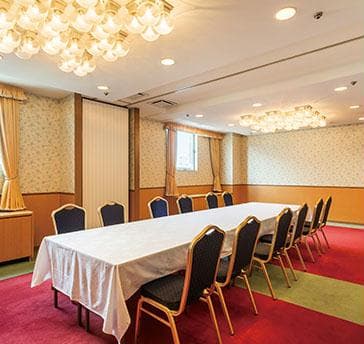 流しスタイル／小規模な打ち合わせや会議など各種ご要望に対応いたします。