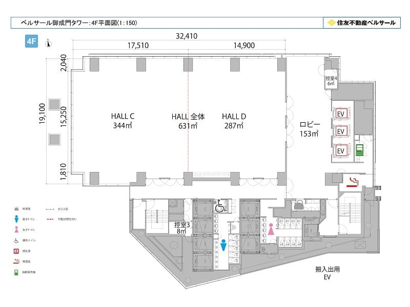 フロア図 (4F)