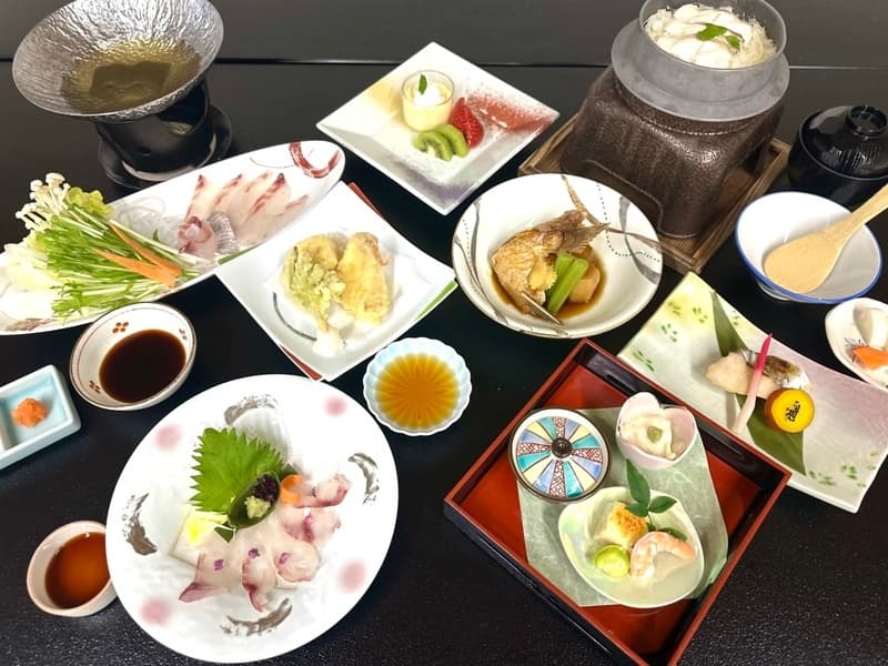 春が旬の鯛を味わう【春の鯛づくしプラン】