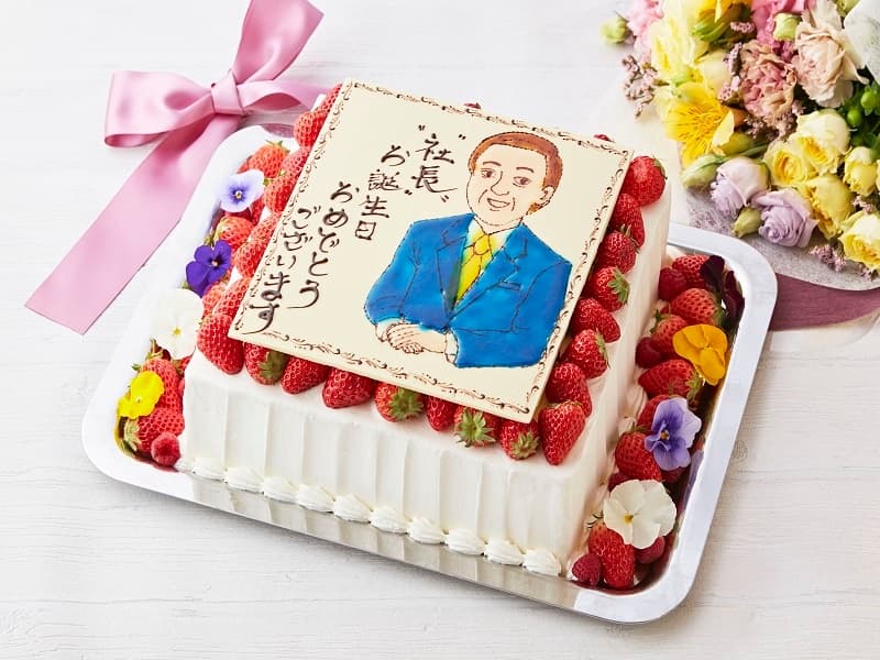 【特別なケーキもお作りします】
専属パティシエによる、特別なケーキをお作りできます。
イラストや企業ロゴのデコレーションをはじめ、立体のケーキも内容によってご用意可能です。