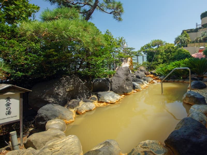 【スパ】源泉かけ流し露天風呂