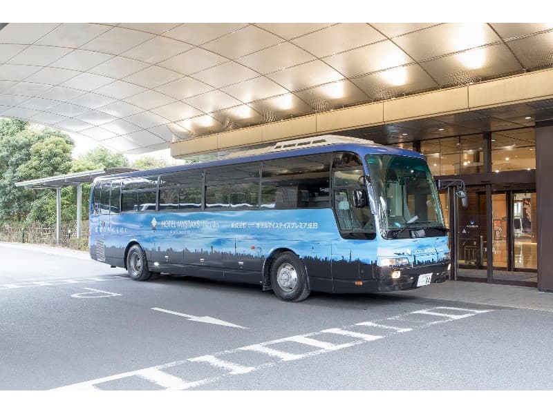 成田空港およびJR成田駅よりホテルマイステイズプレミア成田のお客様専用の無料シャトルバスがございます。運行時間は弊社HPよりご確認下さいませ。