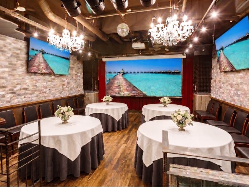 グレースバリ渋谷アロナ②
着席だけでなく、半立食、半着席のご宴会も多数開催♪
