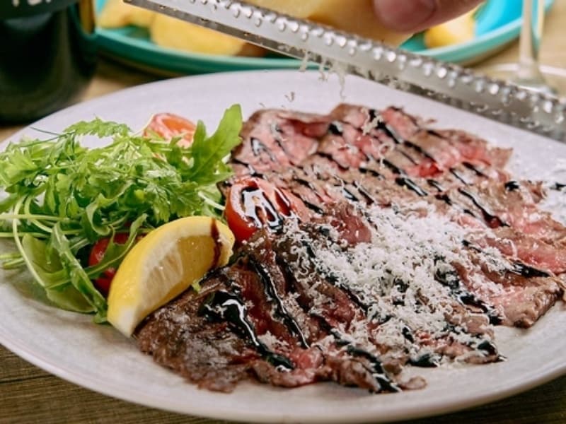 和牛内ハラミの薄切りステーキ 