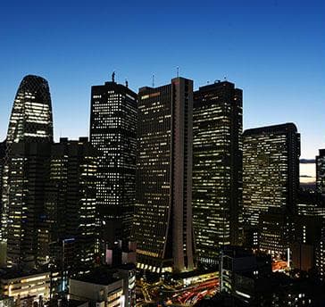 25F　和風ダイニング＆バーFUGA（風雅）からの夜景イメージ