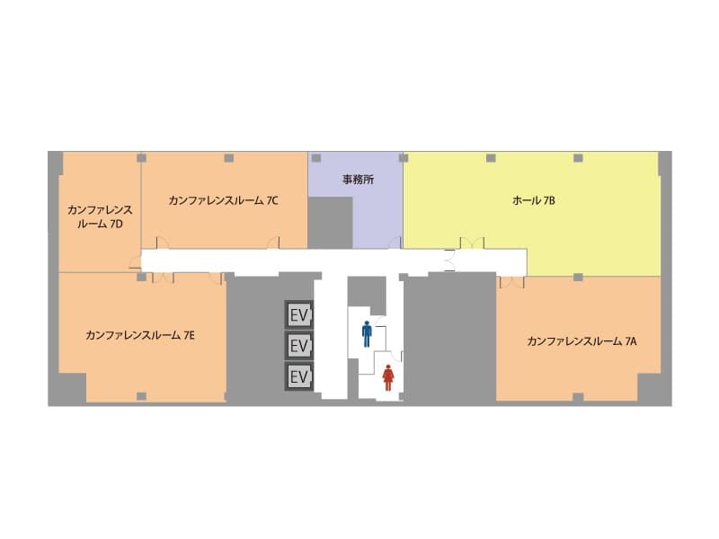 フロアマップ（7階）