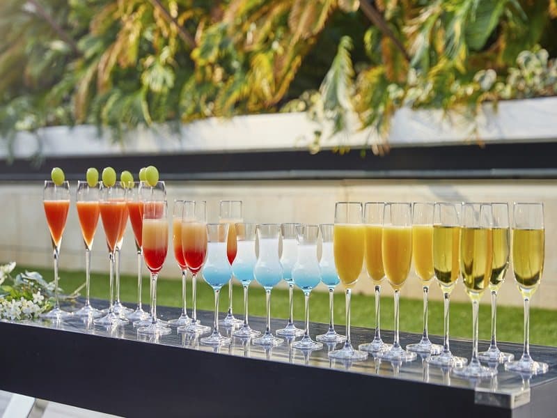 【充実したドリンク内容を2時間飲み放題】
豊富なドリンク内容のご用意がございます。
プランによってドリンク内容を変えることも可能。

