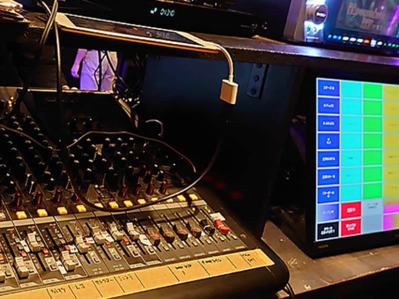 DJブースも完備で、音楽を最大限に楽しめる会場
