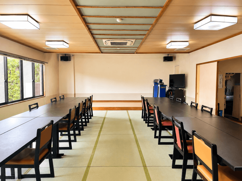 【会場】
広間3の会場です。
35名様までご利用いただけます。