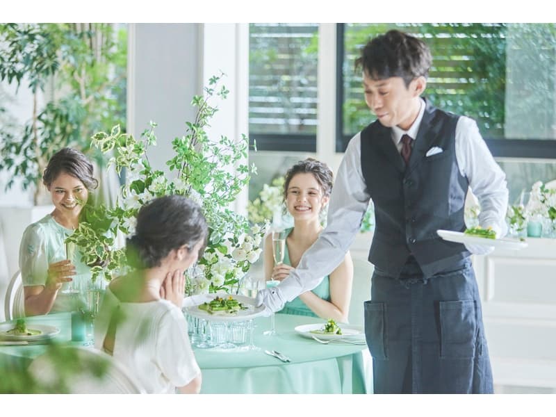 【おもてなし】婚礼で培ったおもてなしを是非体感ください