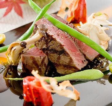 【料理】A5等級の和牛でコースを締めくくれば満足度120%