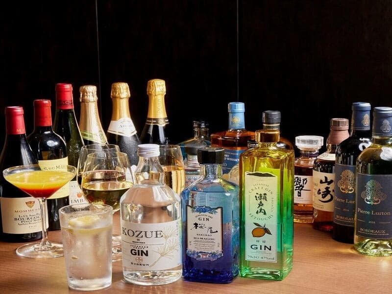 ジャパニーズウィスキーやジンが充実！単品飲み放題もご用意