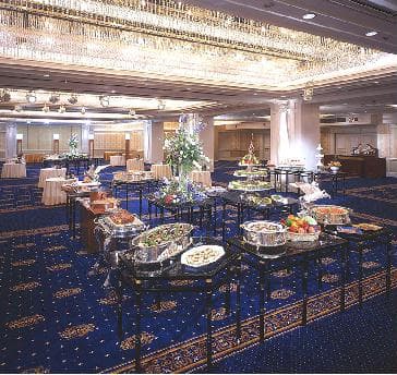 ■曙の間（立食レイアウトイメージ）
立食最大500名様