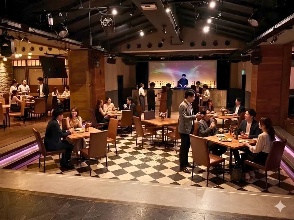 プレゼンや余興をしながらの懇親会も自然に進行