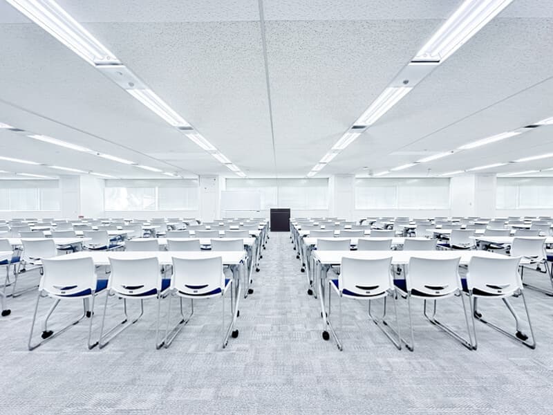 おすすめ用途：セミナー、イベント会場、展示会、学会、懇親会、社員研修、試験会場 等