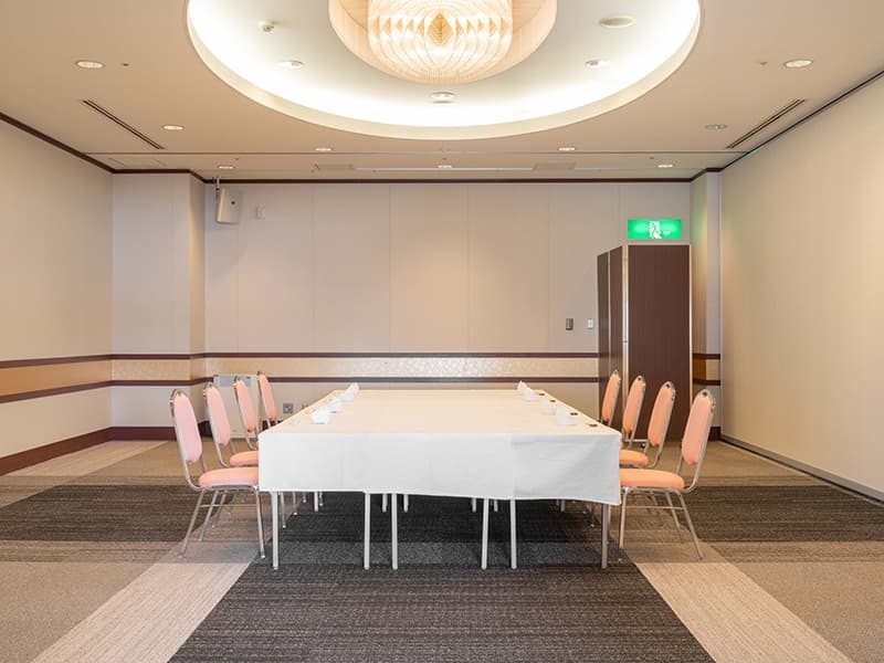 3階中宴会場「アメジスト（250㎡）」
※4会場連結
分割時　トパーズ・ガーネット・オパール・ダイヤモンド