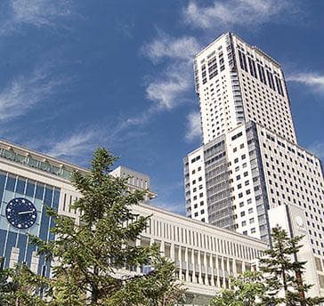 ＪＲ札幌駅直結。札幌市内のお客様も遠方のお客様も安心です。