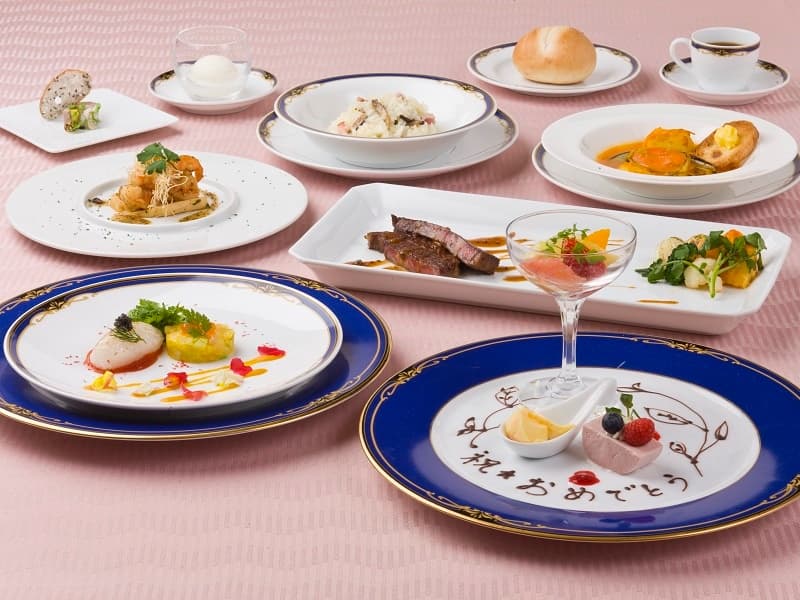 西洋料理 お祝いコース イメージ