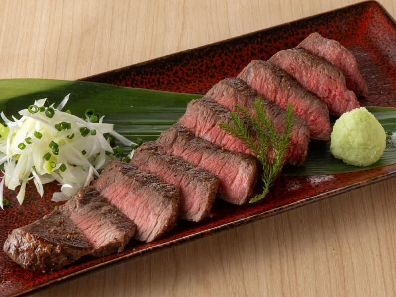 黒毛和牛の炙り焼き