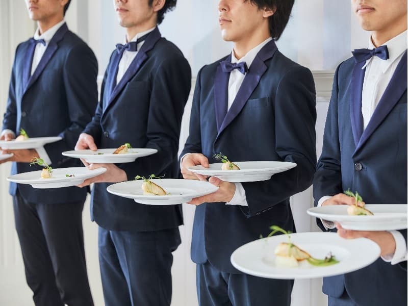 洗練されたサービスで大切なパーティーに特別感を添えるお手伝いをいたします。