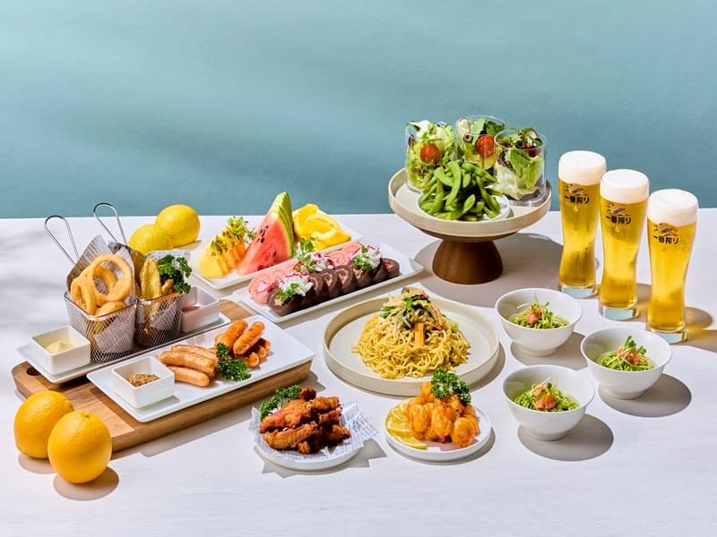 夏季はビアパーティーも行っております！