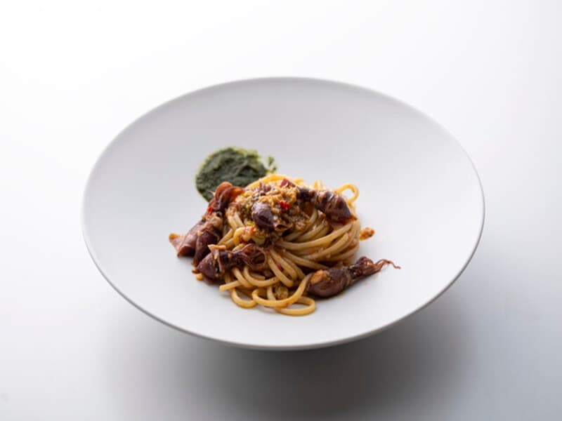 パスタやパンは全て粉から店で自家製しています