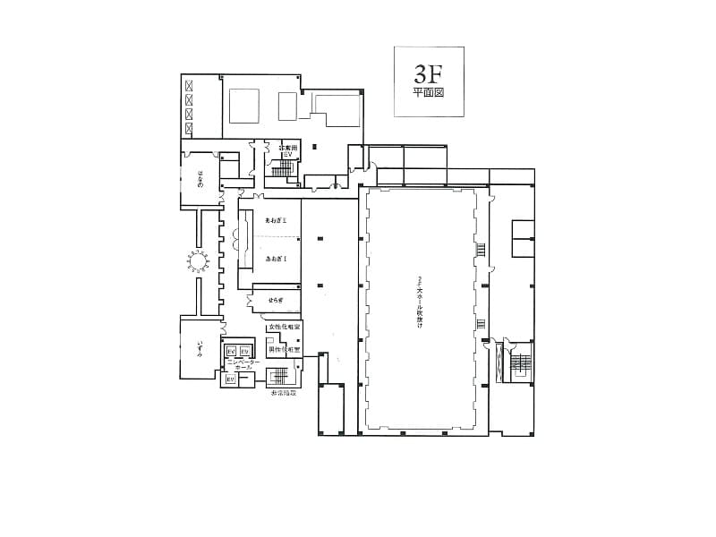 ３階 平面図