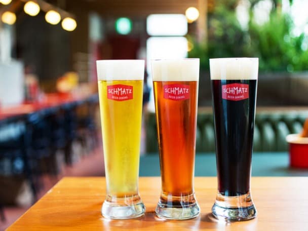 香りと味わいの違いをゆったり楽しめるクラフトビールの飲み比べ