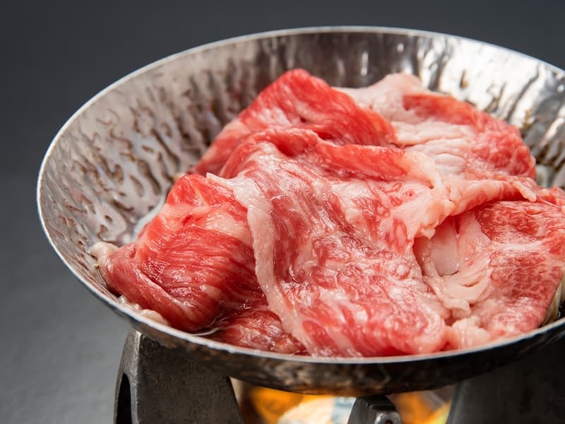 松阪牛の牛鍋
