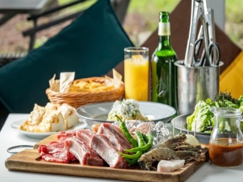 飲み放題付き！大人気の手ぶらBBQ！