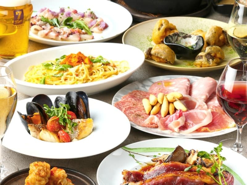 産地、食材にこだわった上質なパーティプランは、素材の味を味わって