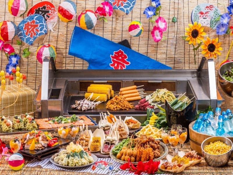 夏季限定　ビアホール
営業時間内無制限（18：00～21：00）