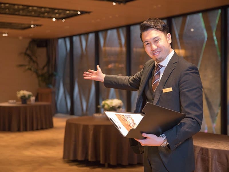 当日も担当がパーティをお手伝い。ご安心して当日をお迎え下さい。