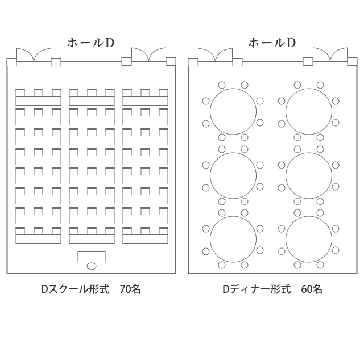 ホールD	