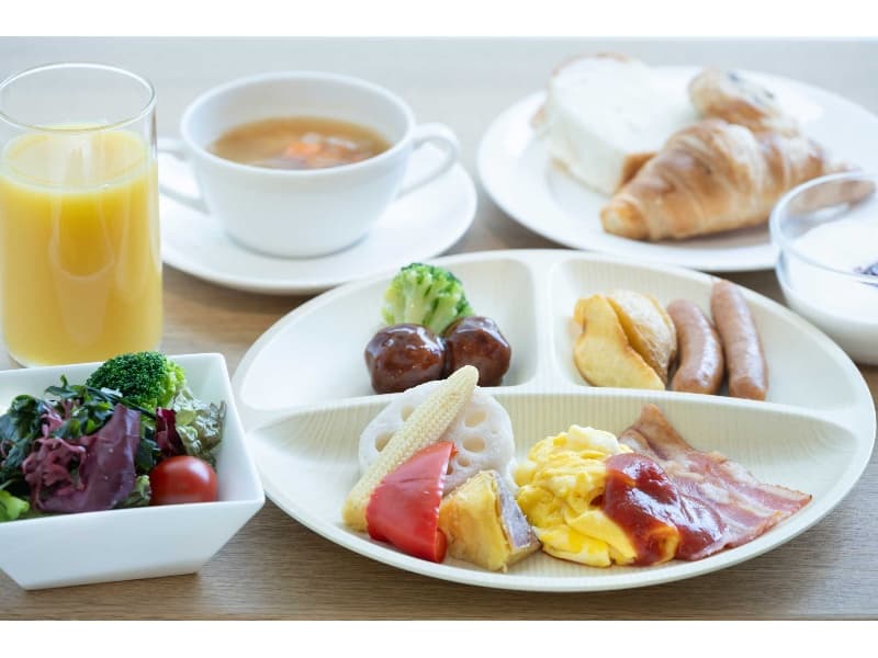 ◆朝食料理例 ▶ビュッフェ形式でご提供いたします。