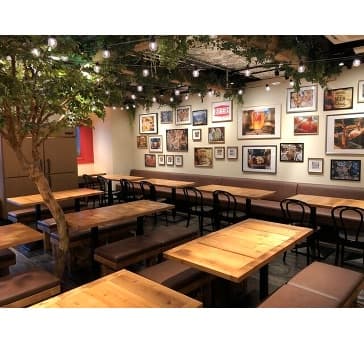 【大江戸線都庁前駅直結】駅直結の好立地。着席60名・立食80名まで貸切対応可能です！