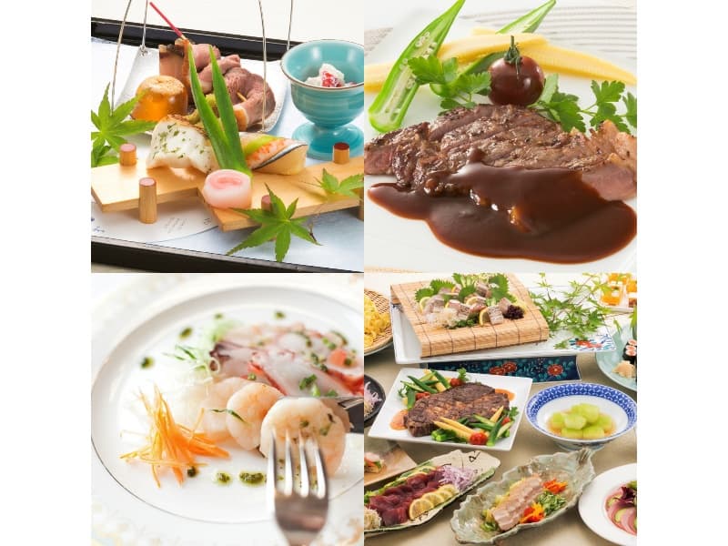 毎月旬の食材を生かし料理スタッフが腕を振るい、お客様の大切なお時間を演出します。