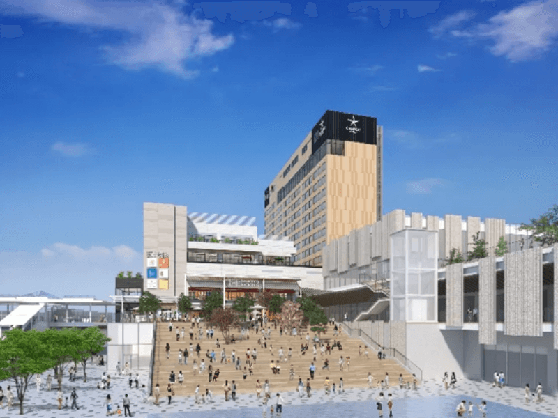 宇都宮駅東口直結「ウツノミヤテラス」内の好立地。
商業施設ならではの利便性と開放的な駅前広場を備え、県内外からのゲストも集まりやすいロケーション。パーティー前後の待ち合わせや二次会後の移動もスムーズです。