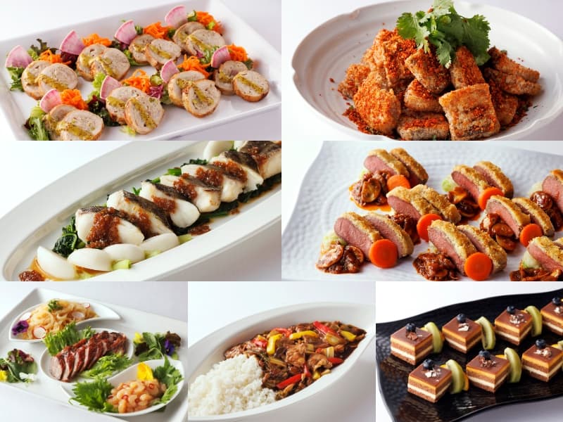 2026年9月1日～2027年2月28日
9,000円　洋・中 卓盛（全7品）